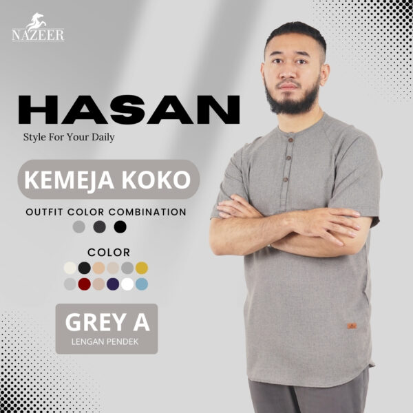 KEMEJA KOKO PRIA HASAN