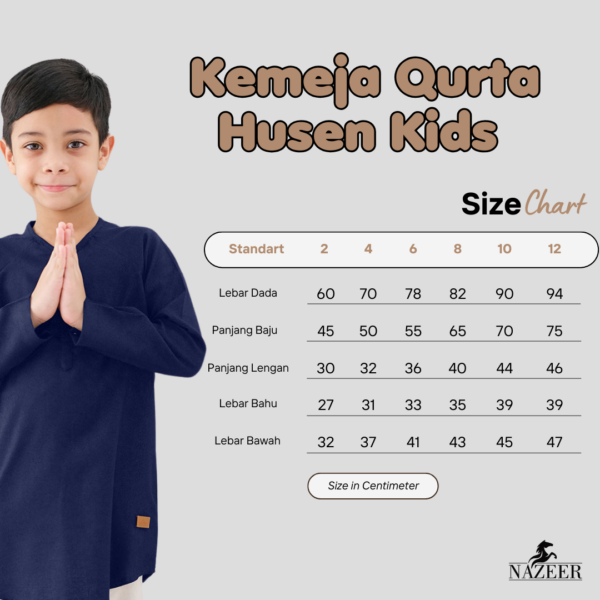 KEMEJA KOKO HUSEN KIDS - Gambar 11