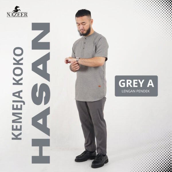 KEMEJA KOKO PRIA HASAN - Gambar 18