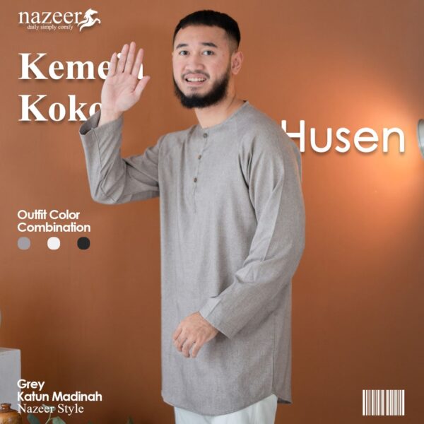 KEMEJA KOKO PRIA HUSEN - Gambar 10