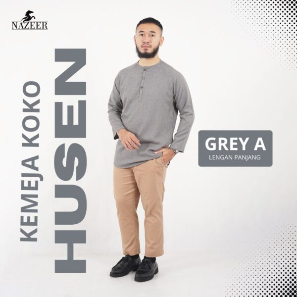 KEMEJA KOKO PRIA HUSEN - Gambar 9