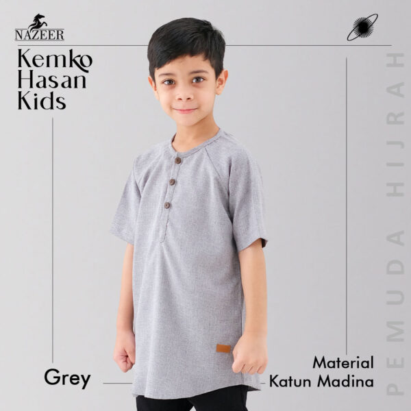 KEMEJA KOKO HASAN KIDS - Gambar 3