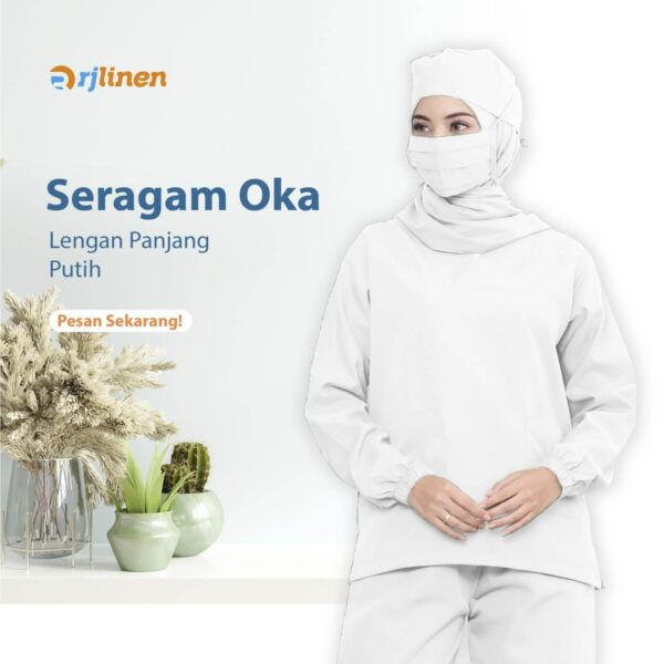 SETELAN SERAGAM OKA LENGAN PANJANG ( UNISEX ) - Gambar 15
