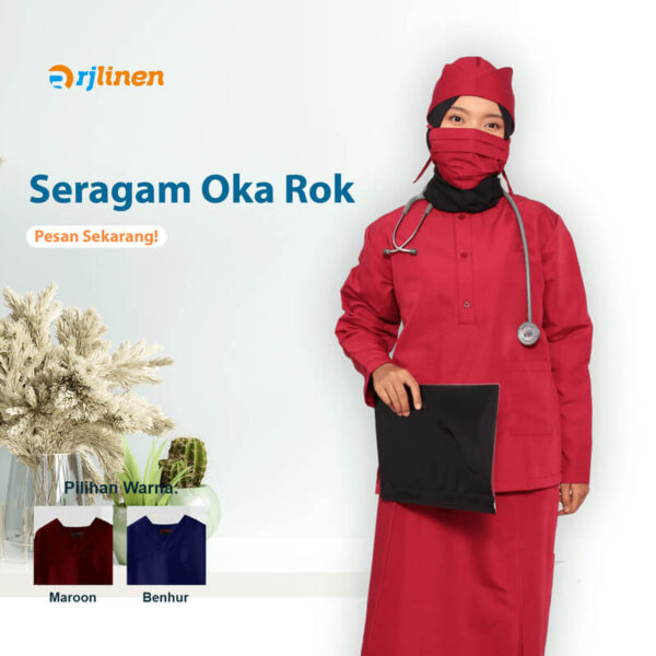 BAJU OKA SETELAN ROK - Gambar 2