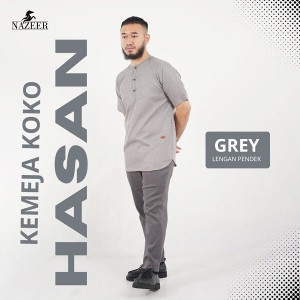 KEMEJA KOKO PRIA HASAN - Gambar 14
