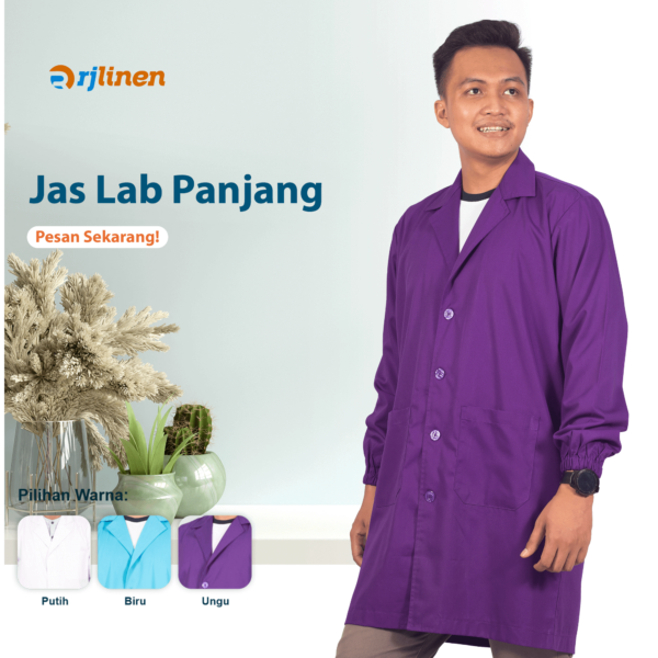 Jas Lab Lengan Panjang ( Unisex ) - Gambar 3