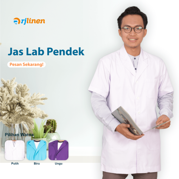 Jas Lab Lengan Pendek ( Unisex )