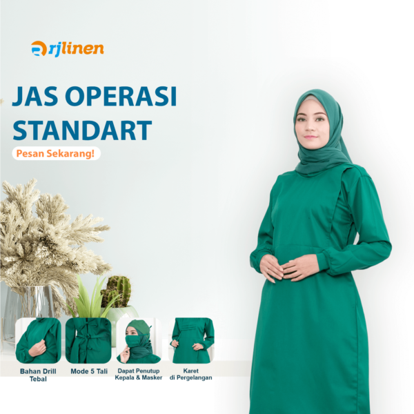 Jas Operasi - Standard ( Unisex )