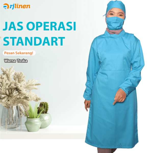 Jas Operasi - Standard ( Unisex ) - Gambar 4