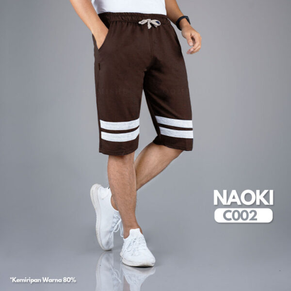 Celana Training Pendek Pria NAOKI - Gambar 3