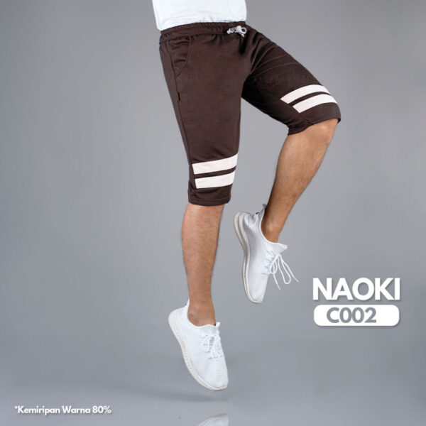 Celana Training Pendek Pria NAOKI - Gambar 2