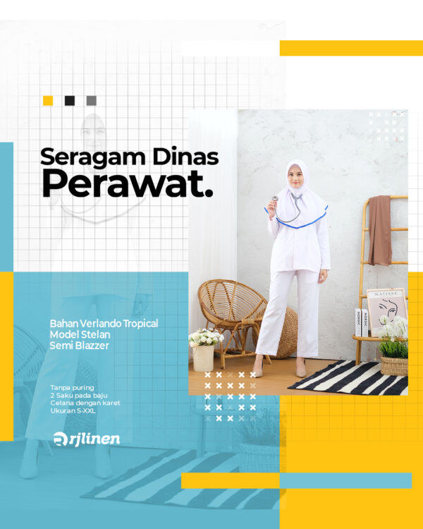 Seragam Dinas Perawat - Gambar 2