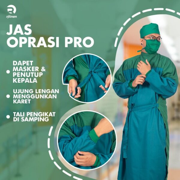 Jas Operasi Pro ( Unisex )