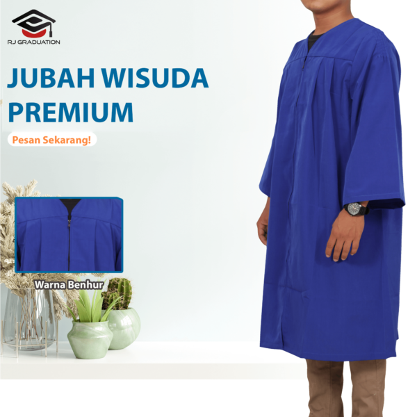 Jubah Wisuda Dewasa ( Premium ) - Gambar 5