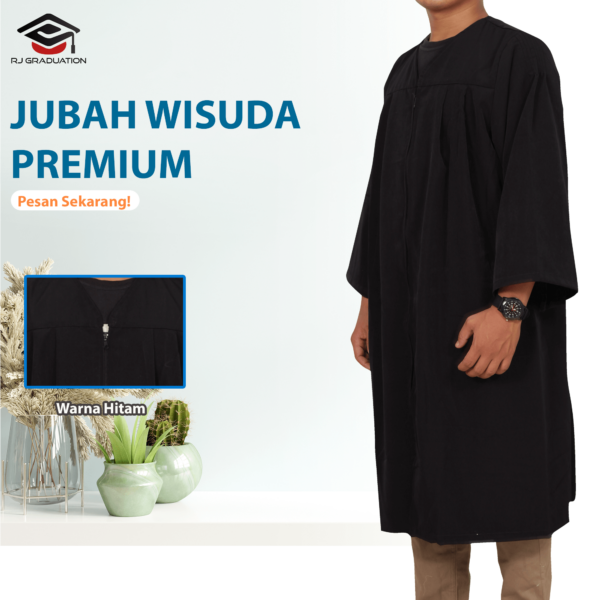 Jubah Wisuda Dewasa ( Premium ) - Gambar 4