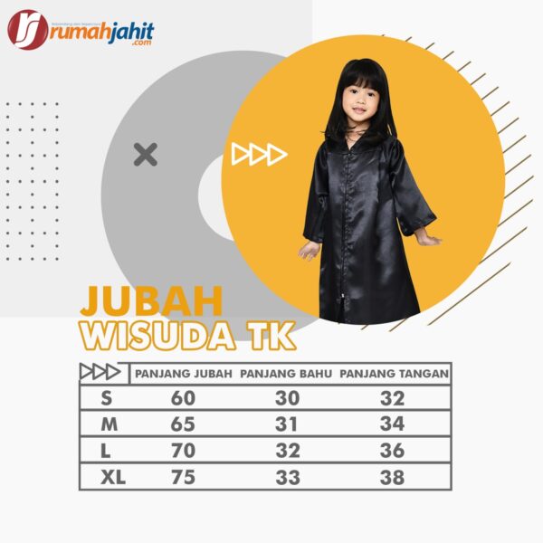 Jubah Wisuda TK / Paud - Gambar 3
