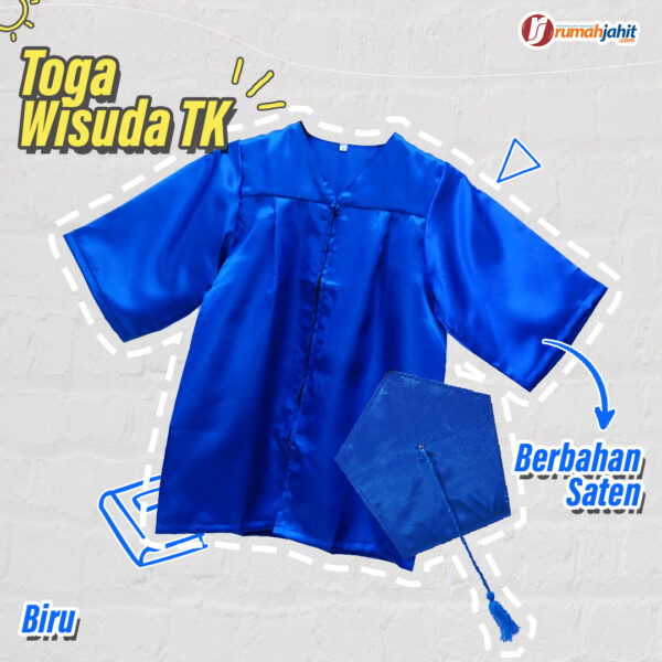 Jubah Wisuda TK / Paud - Gambar 5