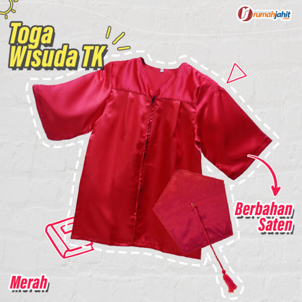 Jubah Wisuda TK / Paud - Gambar 8