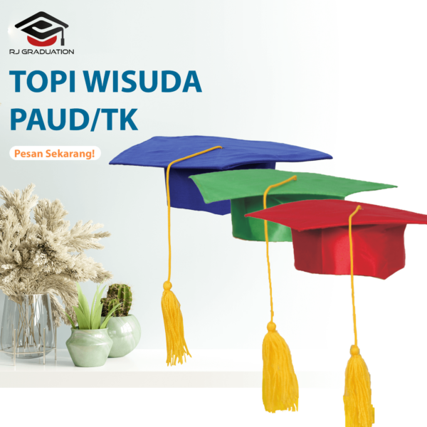 Topi Wisuda Anak TK / Paud