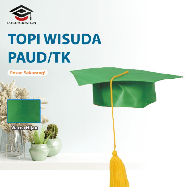 Topi Wisuda Anak TK / Paud - Gambar 3