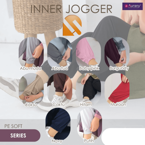 Celana Inner Aurany Jogger Dewasa - Gambar 4