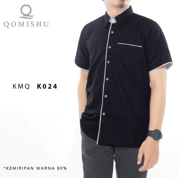 Kemeja Pendek Pria KMQ - Gambar 8