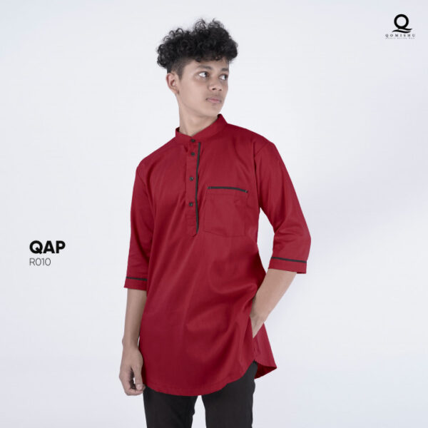 Koko Kurta Pria QAP - Gambar 5