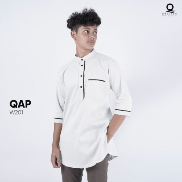 Koko Kurta Pria QAP - Gambar 4