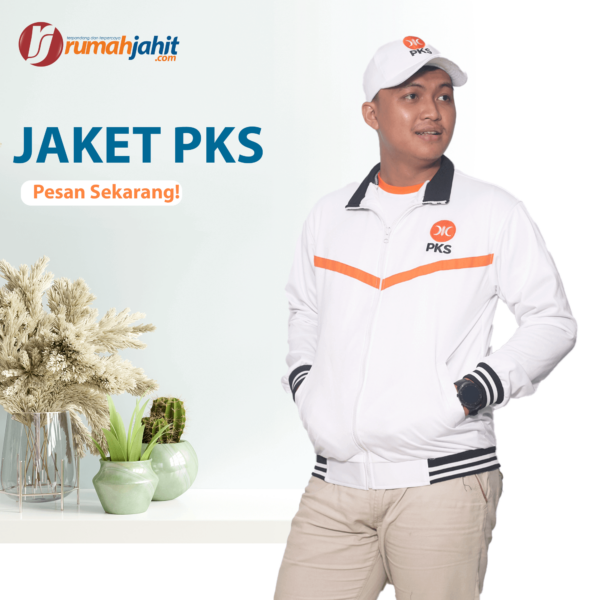 Atribut Resmi Partai PKS - Jaket Hoodie PKS - Gambar 3