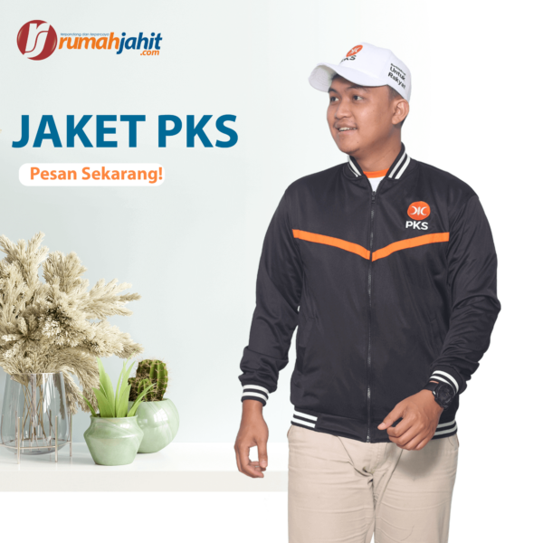 Atribut Resmi Partai PKS - Jaket Hoodie PKS - Gambar 2