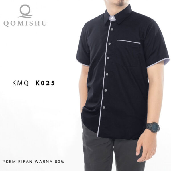 Kemeja Pendek Pria KMQ - Gambar 6
