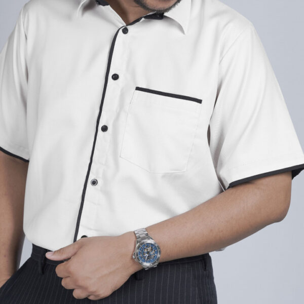 Kemeja Pendek Pria KMQ - Gambar 13