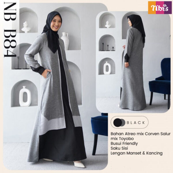 Gamis Dewasa Nibras - NB - Gambar 10