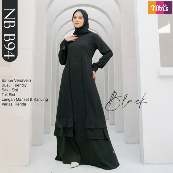 Gamis Dewasa Nibras - NB - Gambar 12