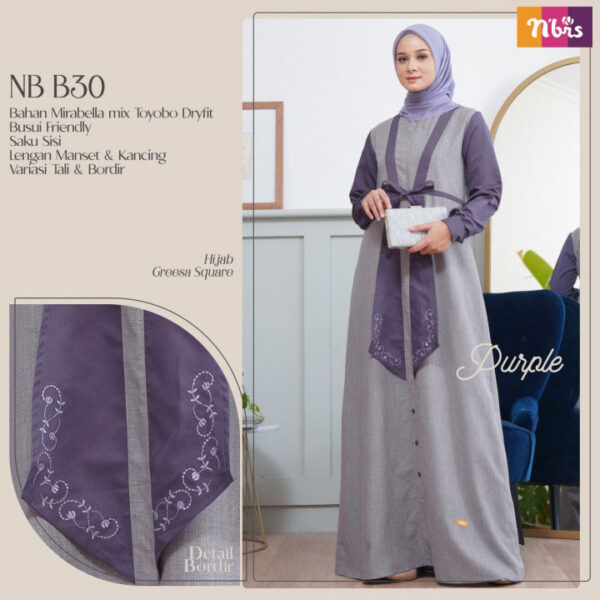 Gamis Dewasa Nibras - NB - Gambar 6
