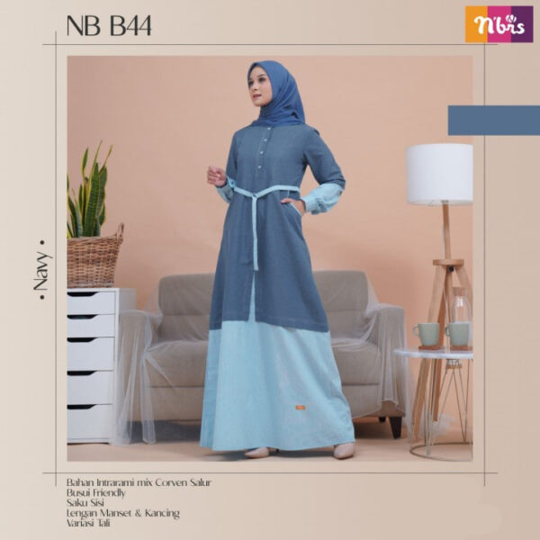 Gamis Dewasa Nibras - NB - Gambar 4