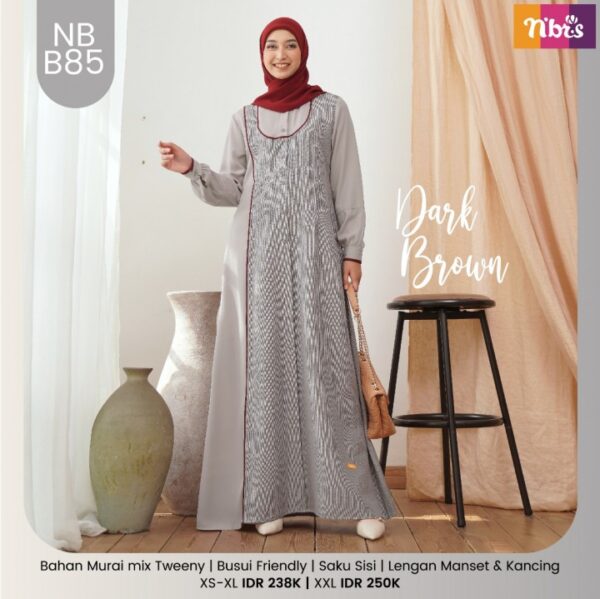 Gamis Dewasa Nibras - NB - Gambar 8
