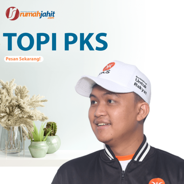 Atribut Resmi Partai PKS - Topi PKS