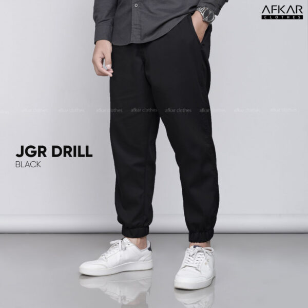 Celana Pria Jogger Drill - Gambar 6