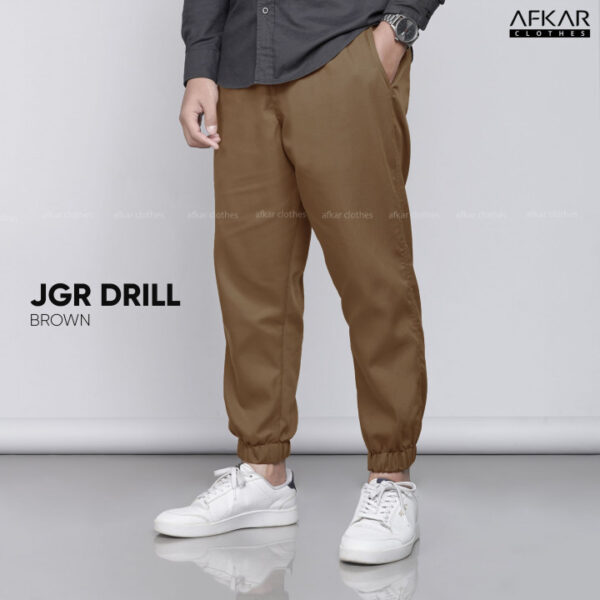 Celana Pria Jogger Drill - Gambar 10