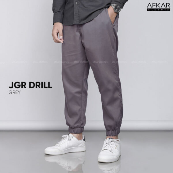 Celana Pria Jogger Drill - Gambar 14
