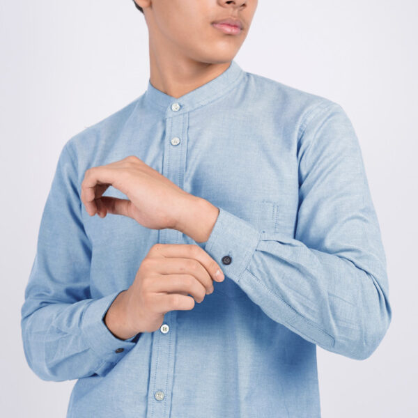 Kemeja Lengan Panjang Slim Fit - RYOTA - Gambar 4