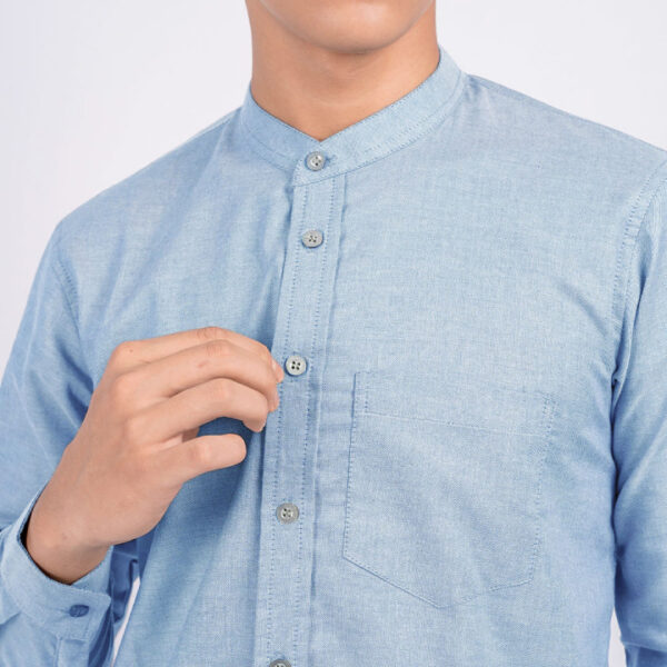 Kemeja Lengan Panjang Slim Fit - RYOTA - Gambar 5