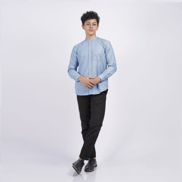 Kemeja Lengan Panjang Slim Fit - RYOTA - Gambar 8