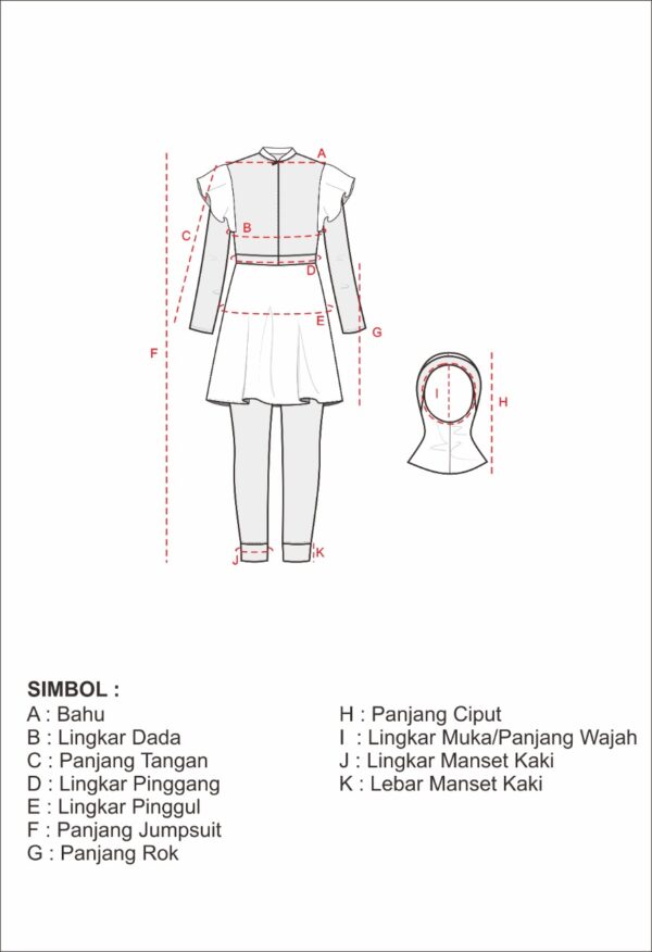 Rocella Swimwear Kids - Karina - Gambar 2