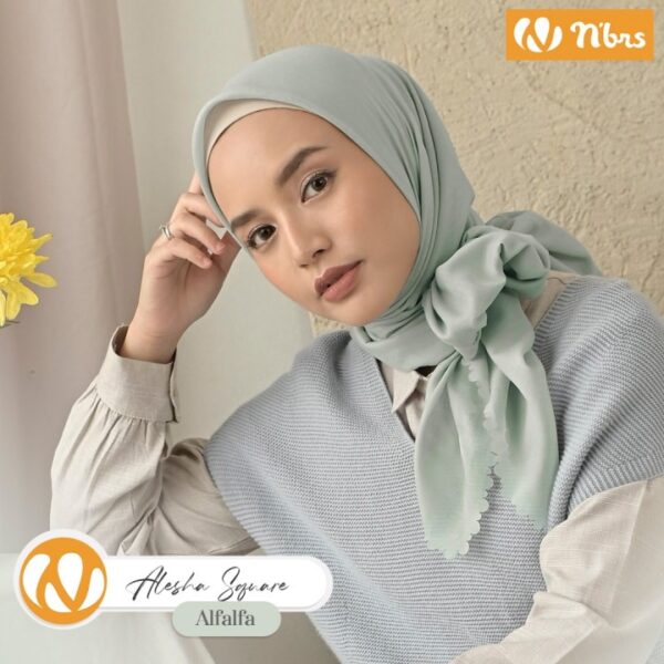 Nibras Hijab - Alesha Square