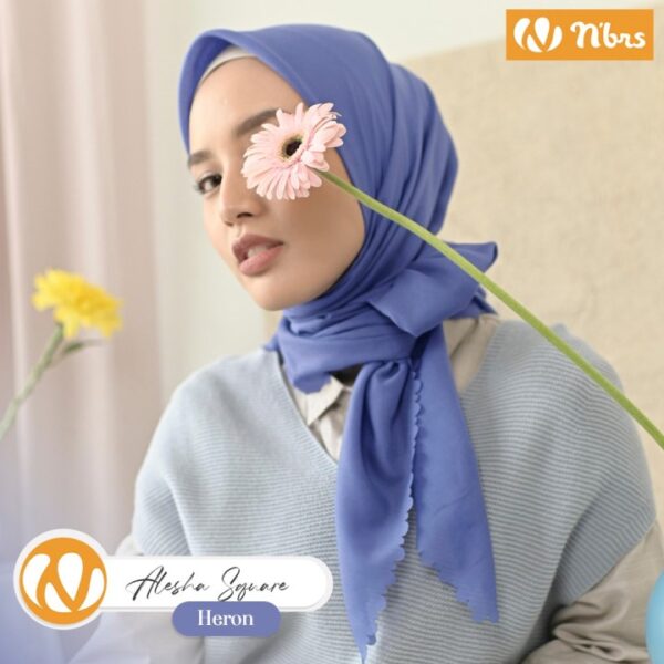 Nibras Hijab - Alesha Square - Gambar 2