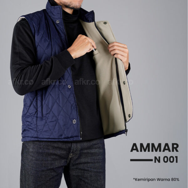 Jaket Rompi Pria - AMMAR - Gambar 3