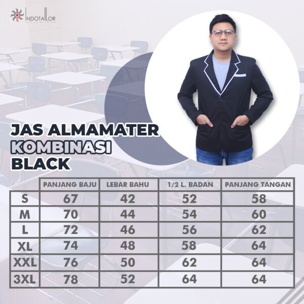 Jas Almamater Kombinasi - Gambar 4