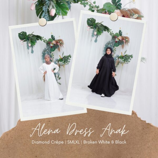 Alena Dress Kids - Gambar 5
